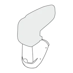 Armrest Toyota Aygo X 2022- (combustion engine, adapter only)