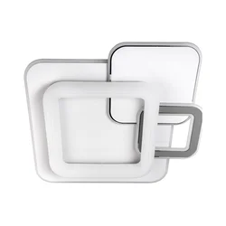 LED prigušiva stropna svetiljka LED/100W/230V 3000-6000K bela+ daljinski upravljač