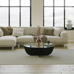 HANAH HOME Sto za dnevnu sobu Lily Black