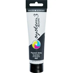 Daler Rowney System3 Akrilna barva Paynes Grey 150 ml 1 kos