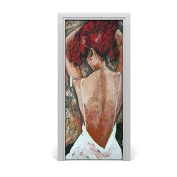 tulup.si Nalepka na vratih Ženska 85x205 cm
