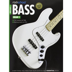 ROCKSCHOOL BASS GRADE(2012-2018)+AUDIO ACC. GRADE 1