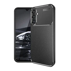 Maska Carbon Defender za Samsung A15 4G/ A155F/ A15 5G/ A156B, Crna