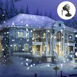 Led projektor snežne pahulje tačkice - BELA
