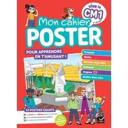 Vive le CM1 - Mon cahier poster