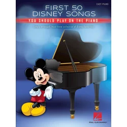 Hal Leonard First 50 Disney Songs Note