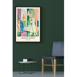 Wallity Dekorativna uramljena slika, 33x48cm, Šarena