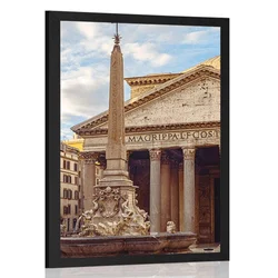 Plakat rimska bazilika - 60x90 white