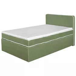 BOXSPRING KREVET 211/120/100 cm zelena