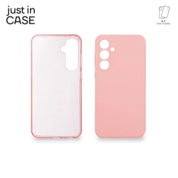 JUST IN CASE Maska 2u1 Extra case MIX za Samsung Galaxy A35/ roza