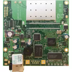 MikroTik RouterBoard RB411R, CPU 300MHz, 1x10/100 Ethernet, 802.11b/g, 32 MB RAM, RouterOS L3