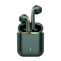 Bluetooth slušalice Airpods Earbuds J18 metalik zelene