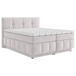 Carryhome BOXSPRING POSTELJA 160 cm x 200 cm , tekstil bež
