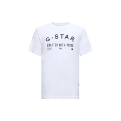 G-STAR Majica črna/bela