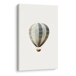 Slika zračni balon v pastelnih odtenkih - 20x30