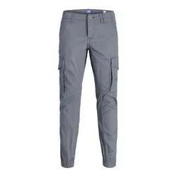 Jack & Jones Junior Hlače JPSTPAUL FLAKE siva