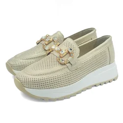 Mona Shoes Ženske cipele, Kožne, Sive
