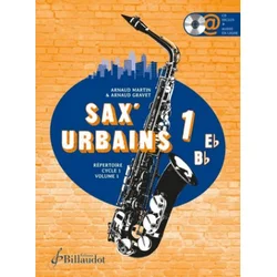 MARTIN/GRAVET:SAXURBAINS VOL.1 + CD + AUDIO ONLINE