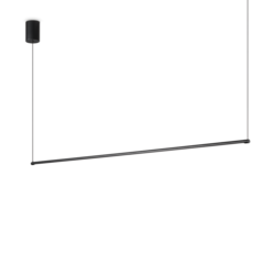 Ideal Lux - LED luster na sajli ESSENCE LED/19W/230V 3000K CRI 90 crna
