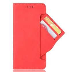 Etui Front Pocket za Oppo Reno7 5G - rdeč