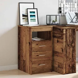 Ormar s ladicama staro drvo 40x50x76 cm konstruirano drvo
