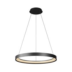 Top Light-LED viseći luster na sajli ORBIT LED/40W/230V 3000-6500K O50 cm crna + daljinski upravljač