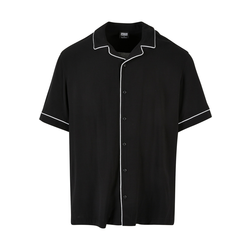Bowling shirt black