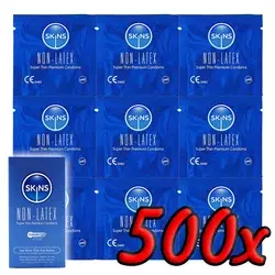 Skins Non-Latex Super Thin Premium Condoms 500 pack