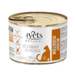 4Vets Natural Cat Veterinarska Dijeta Weight Reduction 185g
