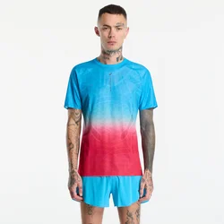 Majice Asics Metarun Fade SS Top Blue S