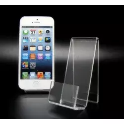 Stoni drzac za telefon providni plasticni