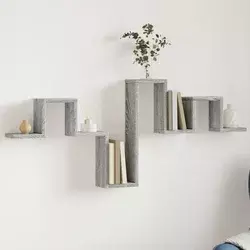 Zidna polica boja hrasta sonome 104,5x10x43cm konstruirano drvo