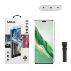 Zastitno staklo XMART UV Glue Full Cover + lampa za Honor Magic 7 Pro