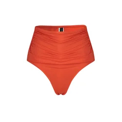 Trendyol Bikini hlačke oranžno rdeča