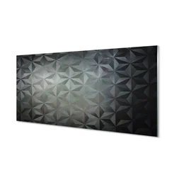 tulup.si Slika na steklu 3d stožci 140x70 cm 4 obešalnika