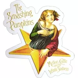 The Smashing Pumpkins Mellon Collie Embossed Magnet