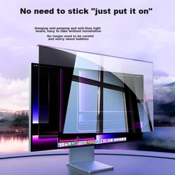 Llano Zaštitna privacy folija za ekran za laptop i monitor, 13.3, 16:10