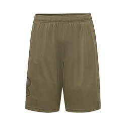 Under Muški šorc Armour UA Tech Graphic Short 1306443-390, Maslinasti