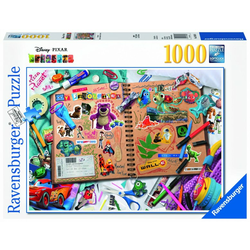 Ravensburger slagalica Disney Pixar blok, 1000 komada