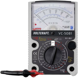 Ročni multimeter, analogni VOLTCRAFT VC-5081 kalibracija narejena po: delovnih standardih CAT III 500 V