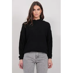 Trend Alacati Stili Ženski džemper Alc-X14942, Crni