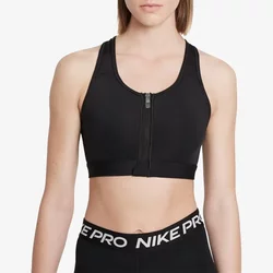 Nike W NK DF SWSH ZIP FRONT BRA
