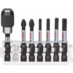 BOSCH Pakovanje Impact Control nastavaka za odvrtače, 7-delno, 1xPH2;1xPZ2;1xT15;1xT20;1xT25;1xT30 2608522327