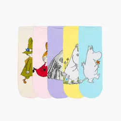 Cropp - Pakovanje od 5 para čarapa s dezenom The Moomins - šareno