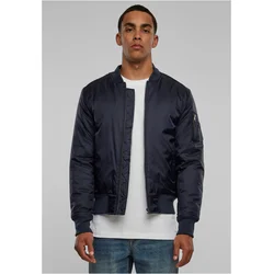 Navy Basic Bomber Jacket