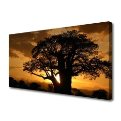 tulup.si Slika na platnu Drevo narava 125x50 cm