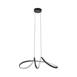 Eglo 901159 - LED RGBW prigušiva luster na sajli CALAROSSA-Z LED/22W/230V crna