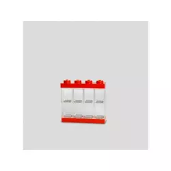 LEGO zbirateljska škatla za 8 mini figuric, rdeča