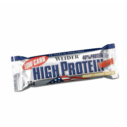 Weider Proteinska čokoladica Low Carb High Protein 50 g kikiriki maslac