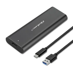 Ohišje Qoltec | Predal za pogon M.2 SSD | NVME | PCI-E | USB tip C